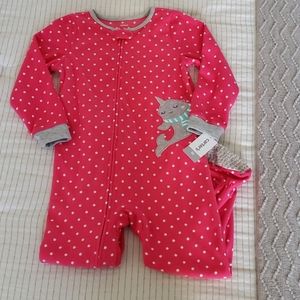 💝 Toddler Girl Fleece Jammies 💖